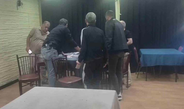 Hatay’da Kumar oynayan şahıslara suçüstü
