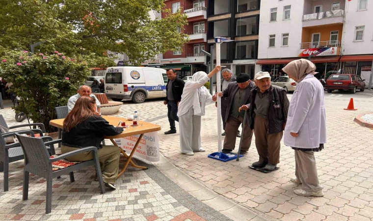 Hisarcık’ta ”Kilo kontrolü” uygulaması