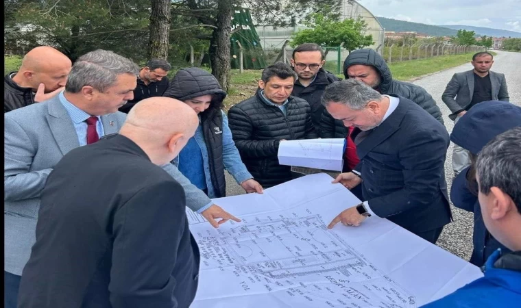 Hokey sahası için yerinde inceleme gerçekleştirildi