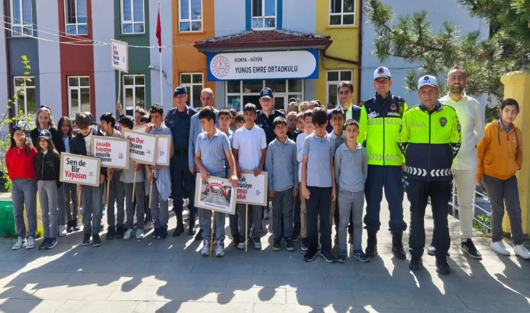 Hüyük’te Karayolu Trafik Haftası etkinlikleri