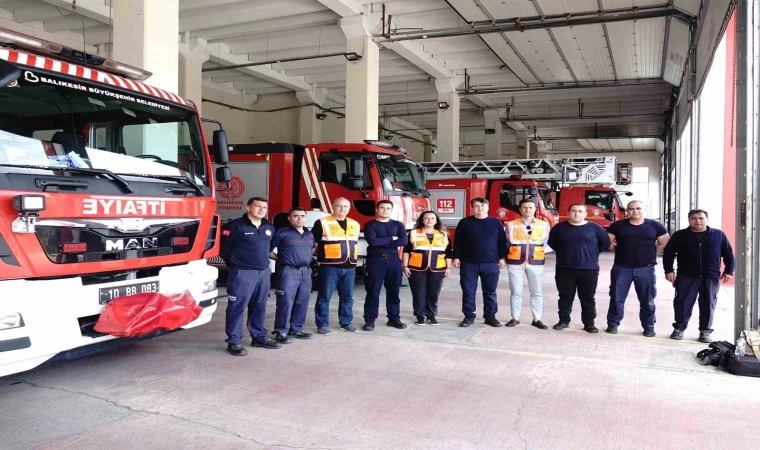 İDA-SAR’dan Edremit İtfaiyesi’ne ziyaret