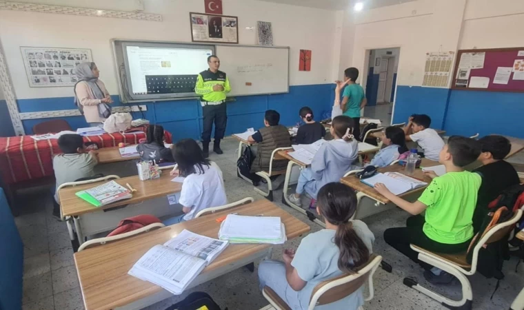 Iğdır’da öğrencilere trafik bilinci eğitimi verildi