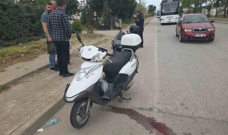 İki motosiklet çarpıştı: 2 yaralı