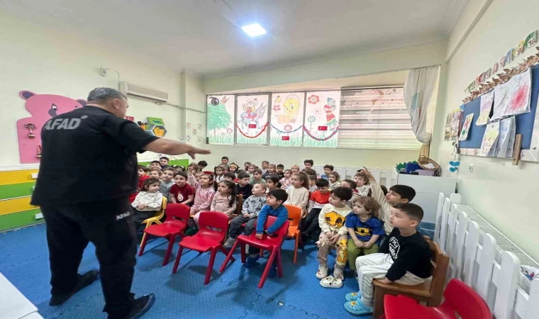 İncirliova’da miniklere yangın ve afet eğitimi