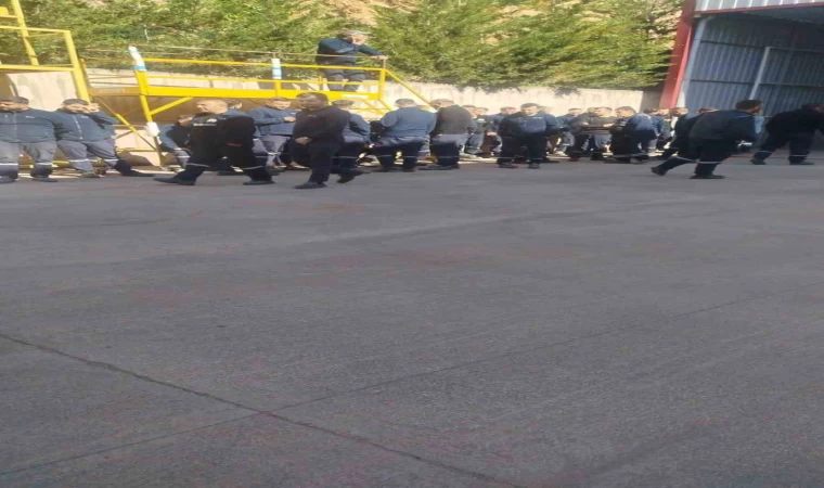 İnegöl’de otobüs fabrikasında grev