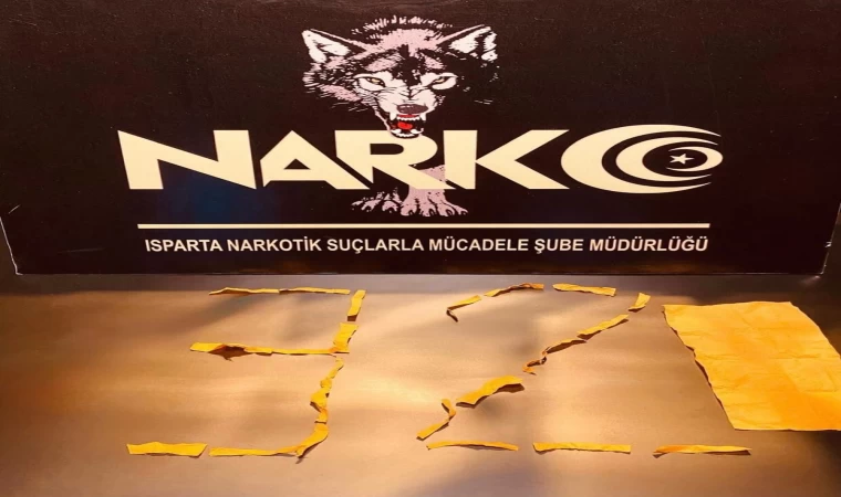 Isparta’da uyuşturucu operasyonu: 2 gözaltı