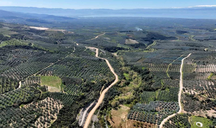 İznik Barajı 61 bin dekar araziye can suyu olacak
