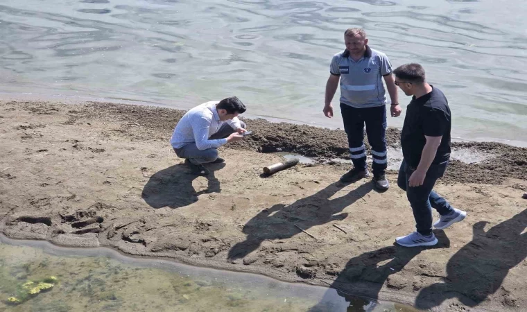İznik Gölü sahilinde ikinci top mermisi