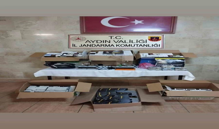 Jandarma ekipleri 11 bin makaron ele geçirdi