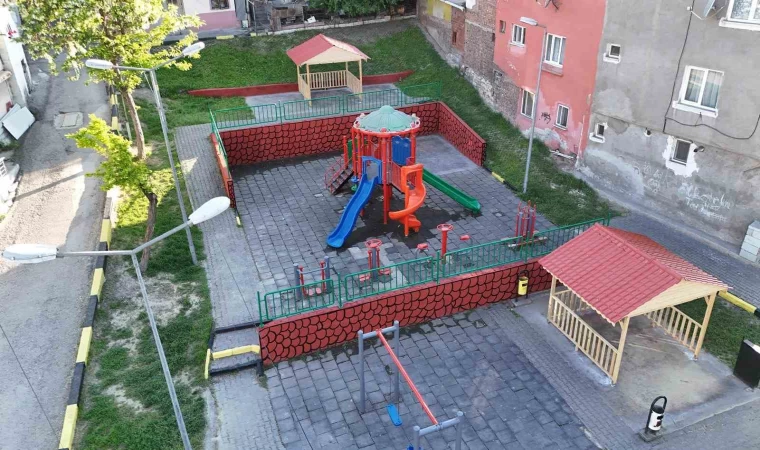 Karabük’te parklar modernize ediliyor
