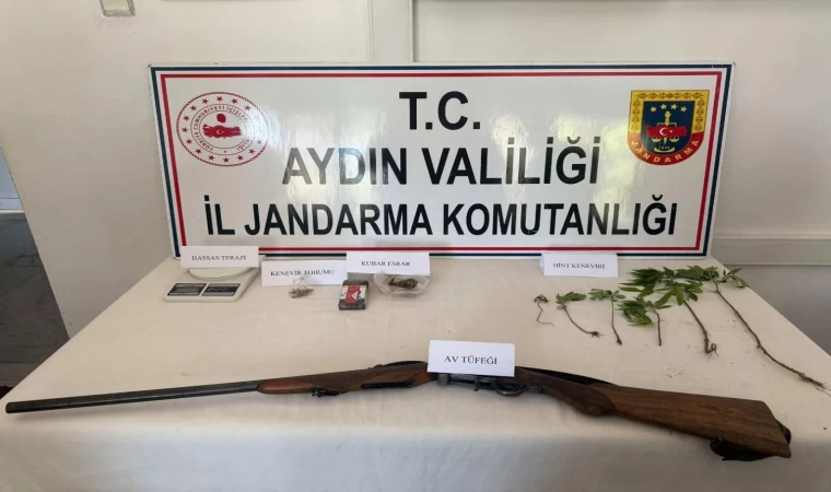 Karacasu’da uyuşturucu madde ele geçirildi