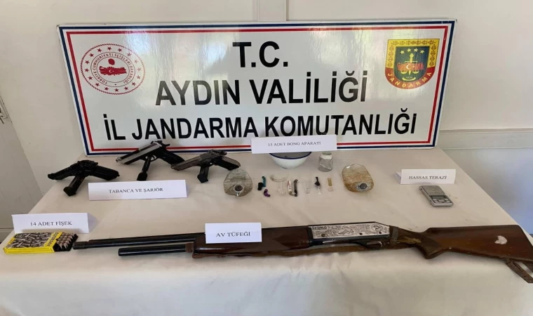 Karacasu’da uyuşturucu operasyonu