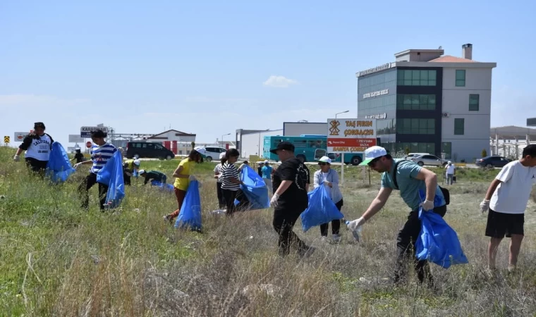 Karapınar’da çöp toplama etkinliği