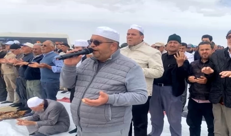 Karapınar’da yağmur duası yapıldı