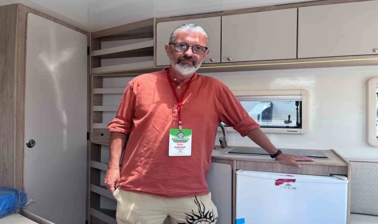 Karavan tutkunları İzmir’de bir araya geldi