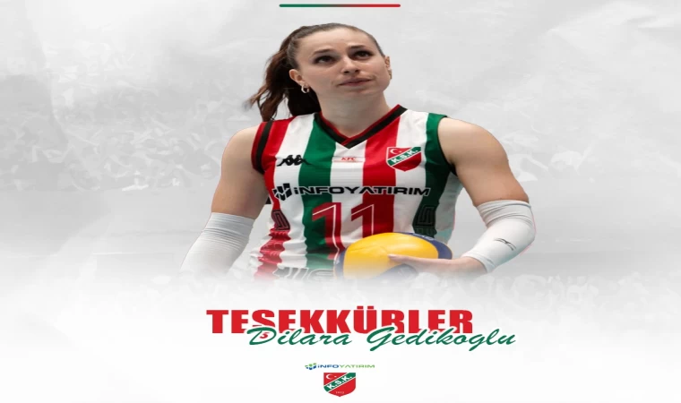 Karşıyaka Voleybol, Dilara Gedikoğlu ile yollarını ayırdı