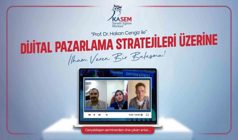 KASEM’den yoğun katılımlı dijital pazarlama semineri