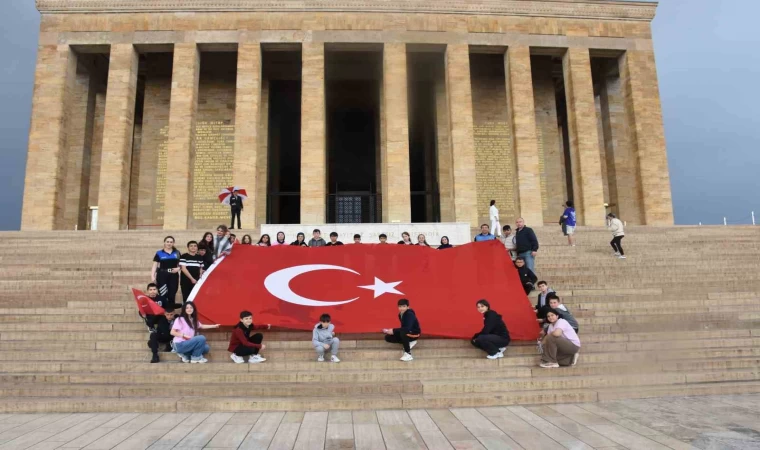 Kastamonu’da öğrencilerden Anıtkabir ziyareti