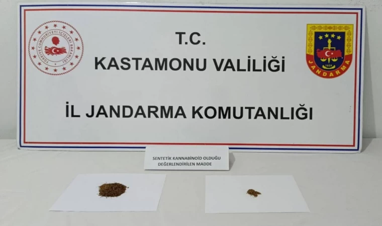 Kastamonu’da uyuşturucuyla yakalanan şahıs tutuklandı