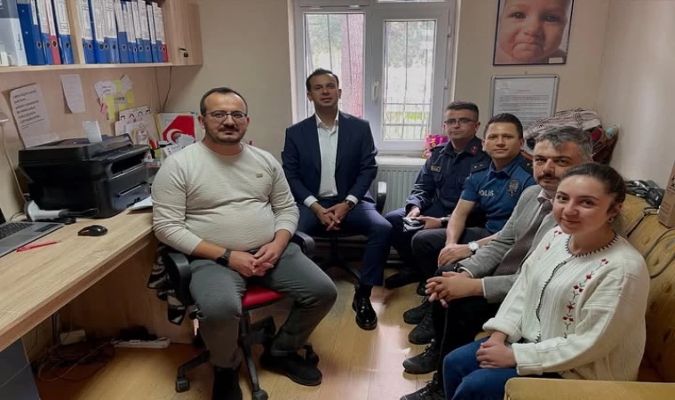 Kaymakam Aslan’dan Taşoluk Aile Sağlığı Merkezi’ne ziyaret