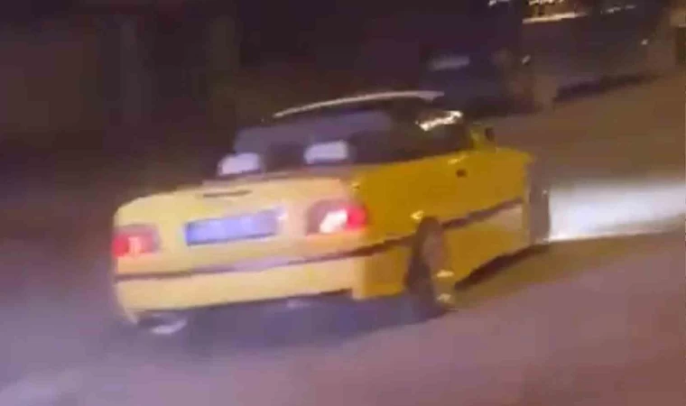 Kırıkkale’de drift atan sürücüye 55 bin lira ceza