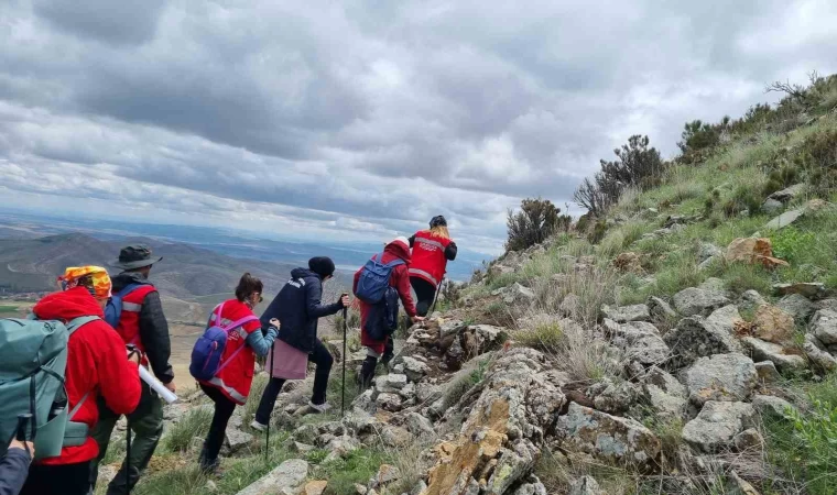 Kırşehir’de Ali Öllez Dağı’na ilk resmi tırmanış gerçekleştirildi