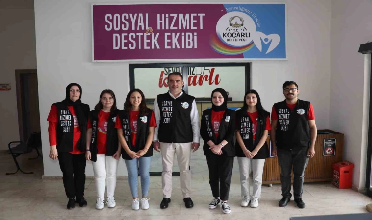 Koçarlı’da Sosyal Hizmet Destek Ekibi sahaya iniyor