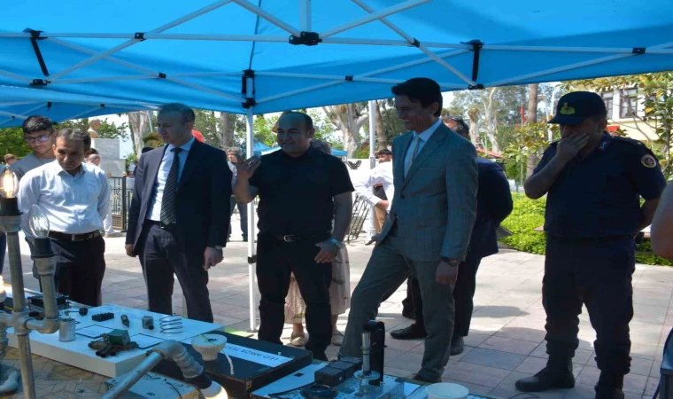 Köyceğiz’de düzenlenen Mesleki Eğitim Fuarı ilgi gördü