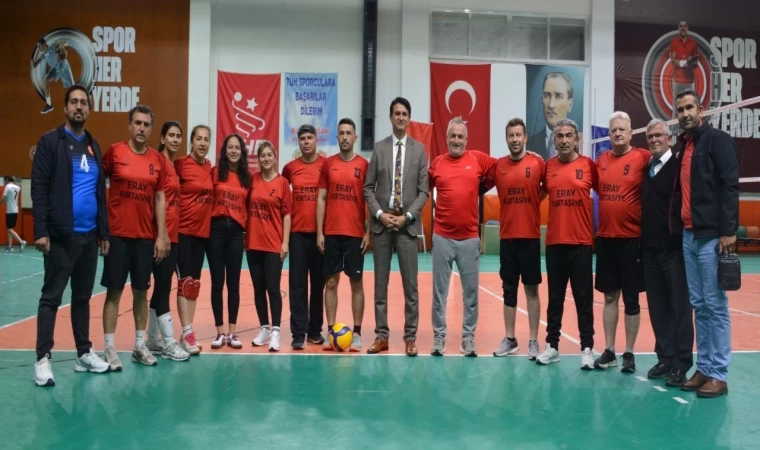 Köyceğizli ve Seydikemerli yöneticiler spor müsabakalarında buluştu