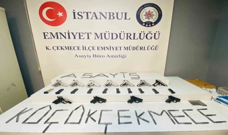Küçükçekmece’de silah ticareti yapan şüpheli Bağcılar’da yakalandı