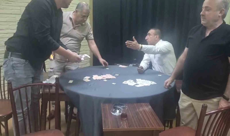 Kumar oynarken suçüstü yakalandı, ’şimdi geldim’ dedi