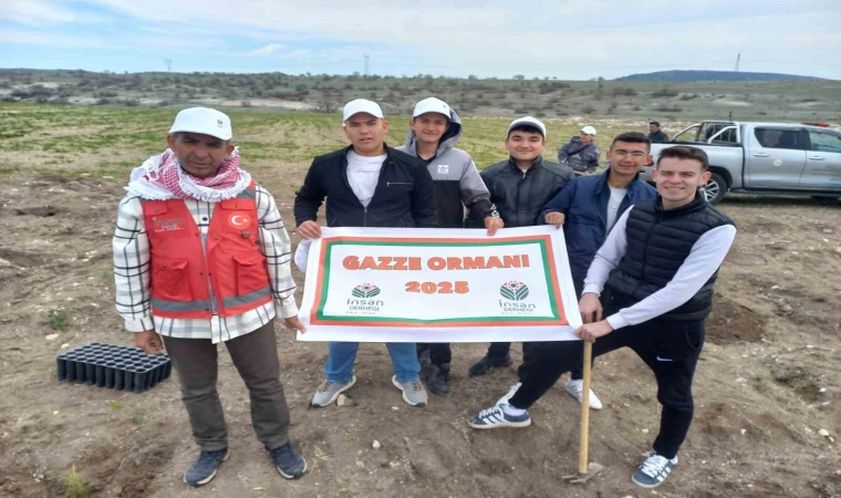 Kütahya’da ”Gazze Ormanı” kuruldu