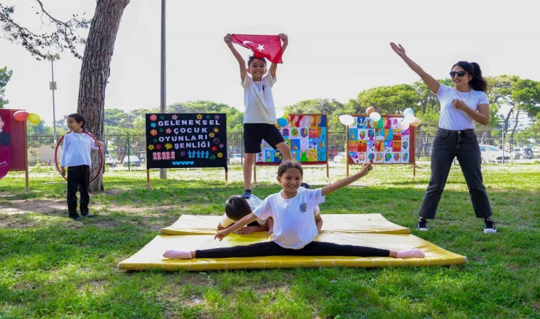 Manavgat Belediyesi’nden çocuklara bilim ve oyun dolu şenlik