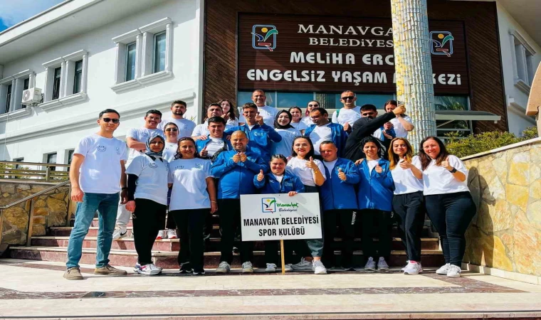Manavgat’ın özel sporcuları madalyaları topladı