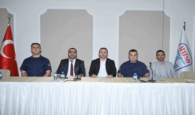 Manavgat’ta deniz ve ırmak turizmi için güvenlik toplantısı düzenlendi