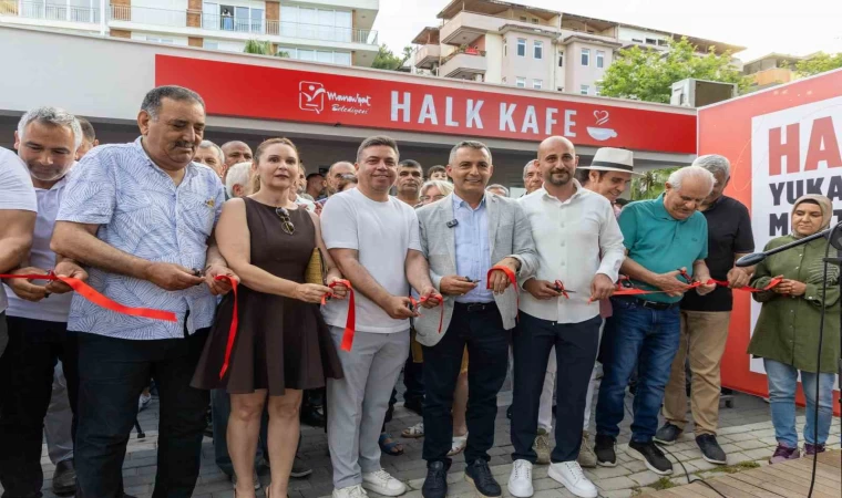 Manavgat’ta ilk halk kafe açıldı