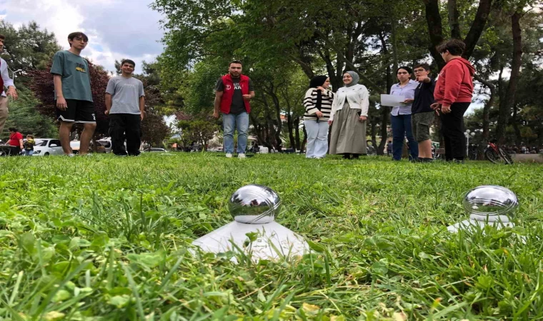 Menteşe’de gençler Bocce sporuna ilgi duyuyor