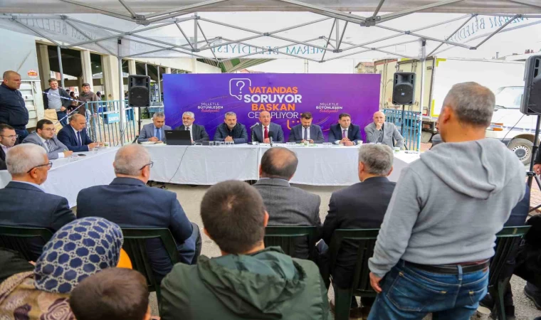 Meram’ın mahallelerinde hizmet seferberliği sürüyor