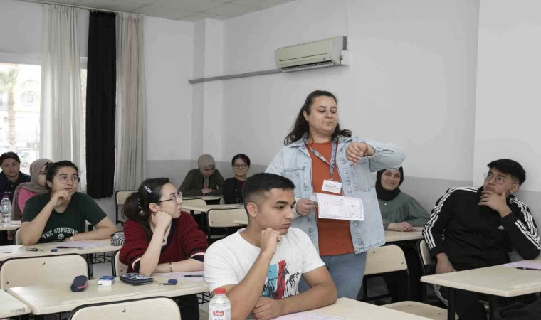 Mersin’de YKS provası