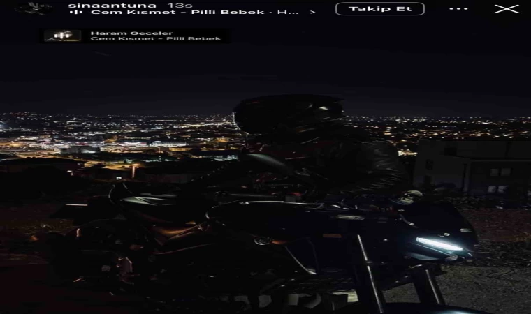 Motosiklet kazasında hayatını kaybetmeden önce bu paylaşımı yapmış