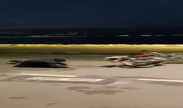 Motosiklet şovu kötü bitti