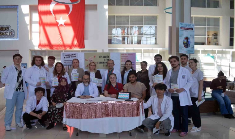 Muğla EAH’ta diyabetik ayak farkındalık standı