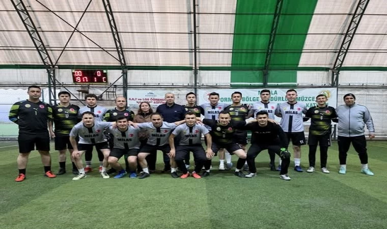 Muğla Orman Bölge Müdürlüğü halı saha turnuvasında finalistler belli oldu