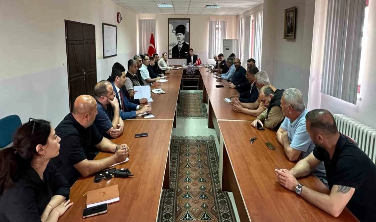 Mut’ta kayısı sezonu değerlendirme toplantısı