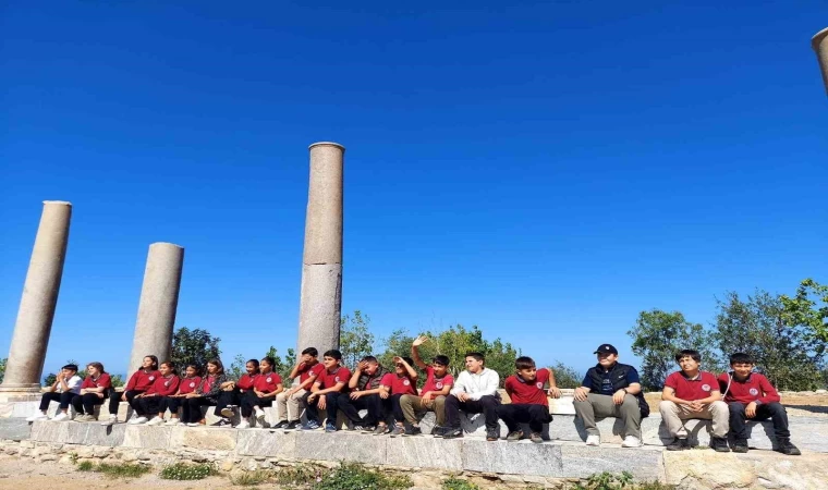 Öğrenciler tarihe yolculuk etti