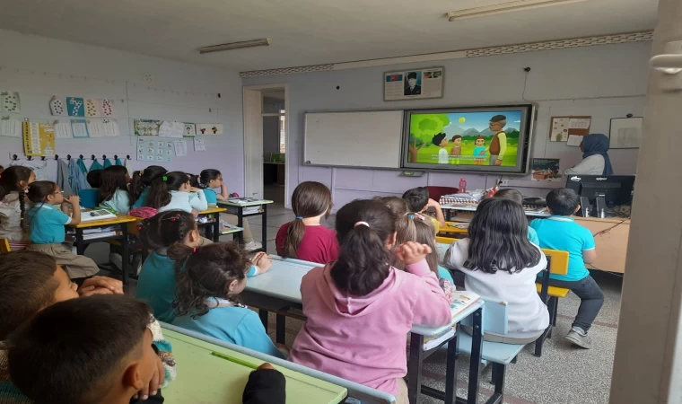 Öğrencilere Kırım Kongo Kanamalı Ateşi ve el hijyeni eğitimi