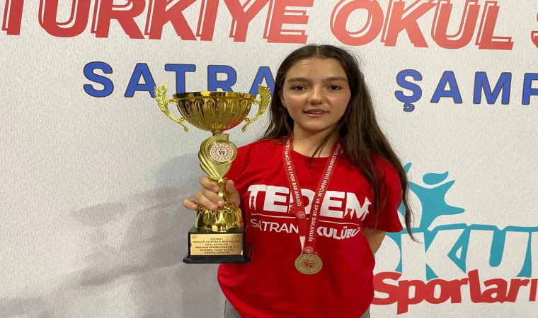 Okul Sporları Türkiye Satranç Şampiyonası’nda ödüller sahiplerini buldu