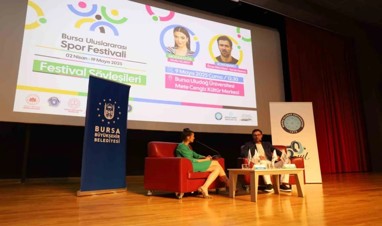 Ömer Erdoğan, Bursa Uluslararası Spor Festivali’nin konuğu oldu