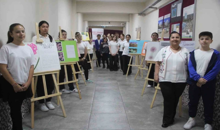 Ortaokul öğrencileri endemik türlere dikkat çekti