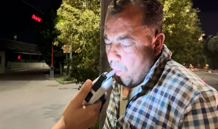 Polisten kaçan sürücü yakalanınca ”Burada yatacaktım” dedi